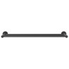 Porte-serviettes Noir 61 x 14.5 x 5 cm Acier inoxydable 