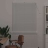Store de Fenêtre avec des rideaux Autre Blanc 105 x 130 cm Aluminium 