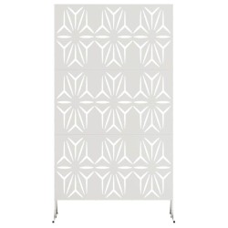 Écran de confidentialité 100x50x180 cm en acier inoxydable 