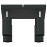 Projecteur de Plafond 4 Voies Réglable Noir GU10 