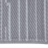 Tapis d'extérieur ARAKIL anthracite 80 x 250 cm PP 
