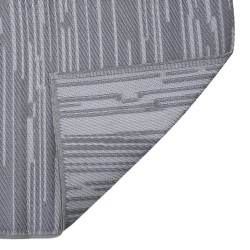 Tapis d'extérieur ARAKIL anthracite 80 x 250 cm PP 