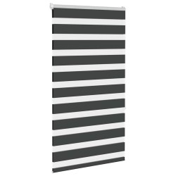 Store zèbre noir 75x150 cm largeur du tissu 70,9 cm polyester 