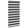 Store zèbre noir 75x150 cm largeur du tissu 70,9 cm polyester 