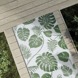 Tapis d'extérieur ARAKIL vert 80x250 cm PP 