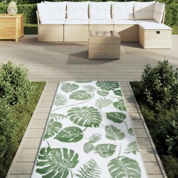 Tapis d'extérieur ARAKIL vert 80x250 cm PP 