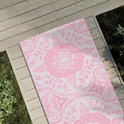 Tapis d'extérieur ARAKIL rose 80 x 250 cm PP 