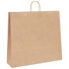 Sacs en papier 250 pcs avec poignées marron 54x15x49 cm 