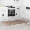 Tapis Shaggy avec support en latex Marron 80x150 cm 