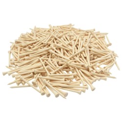 Tee de golf 1000 pcs 70 mm bambou 
