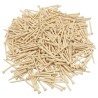 Tee de golf 1000 pcs 70 mm bambou 