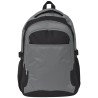 Sac à dos d'école 40 L noir et gris 