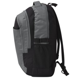 Sac à dos d'école 40 L noir et gris 