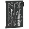 Porte de Jardin Autre Noir 105 x 150 cm Acier peint par poudre 