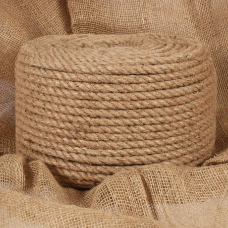 Corde 100 % jute 14 mm 250 m 
