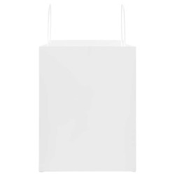 Sacs en papier 50 pcs avec poignées blanc 32x22x28 cm 