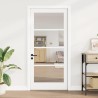 porte intérieure avec verre "ORKDAL" blanche 93x202x4 cm 