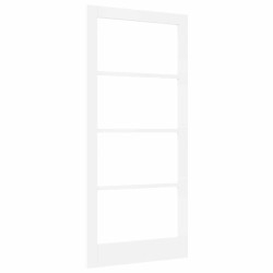 porte intérieure avec verre "ORKDAL" blanche 93x202x4 cm 