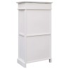 Armoire à chaussures Blanc 50 x 28 x 98 cm Bois de Paulownia 