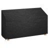 Housse de banc de jardin 12 œillets 210x70x70/88cm polyéthylène 