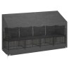 Housse de banc de jardin 12 œillets 210x70x70/88cm polyéthylène 