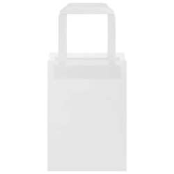 Sacs en papier 50 pcs avec poignées blanc 15x8x21 cm 