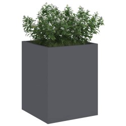 Cache-pot de jardin Anthracite 50 x 32 x 40 cm 