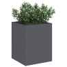 Cache-pot de jardin Anthracite 50 x 32 x 40 cm 