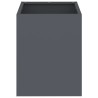 Cache-pot de jardin Anthracite 50 x 32 x 40 cm 