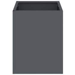 Cache-pot de jardin Anthracite 50 x 32 x 40 cm 