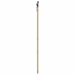 Porte coulissante avec kit de quincaillerie 86x198,5 cm en bois massif de pin 