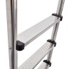 Échelle de piscine à 3 échelons Acier inoxydable 304 120 cm  