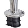Échelle de piscine à 3 échelons Acier inoxydable 304 120 cm  
