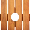Table de jardin 150x90x74 cm Bois d'acacia massif 
