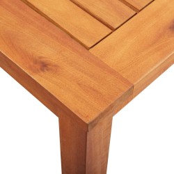 Table de jardin 150x90x74 cm Bois d'acacia massif 