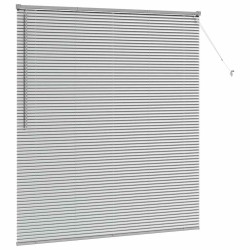 Store de Fenêtre Argenté 160 x 175 cm Aluminium 