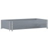 Collier de palette gris 100x50 cm bois de pin solide 