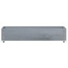 Collier de palette gris 100x50 cm bois de pin solide 