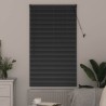 Store de Fenêtre avec des rideaux Autre Noir 80 x 130 cm Aluminium 