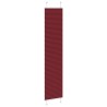 Store plissé rouge bordeaux 45x200 cm largeur du tissu 44,4 cm 