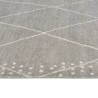 Tapis de cuisine lavable impression losange 60x180 cm velours 