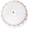 Parasol balinais Crème (210-220) x 260 cm Coton et bois massif 