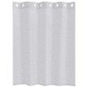 Rideaux 2 pcs Gris clair 140 x 140 cm Polyester 