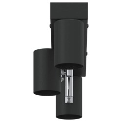 Projecteur de plafond 3 voies ajustable noir E27 