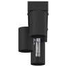 Projecteur de plafond 3 voies ajustable noir E27 