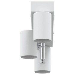 Projecteur de plafond 3 voies ajustable blanc E27 