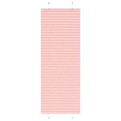 Store plissé rose 70x200 cm largeur du tissu 69,4 cm polyester 