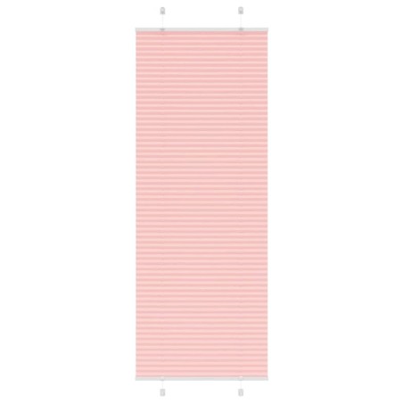 Store plissé rose 70x200 cm largeur du tissu 69,4 cm polyester 