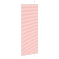 Store plissé rose 70x200 cm largeur du tissu 69,4 cm polyester 
