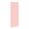 Store plissé rose 70x200 cm largeur du tissu 69,4 cm polyester 
